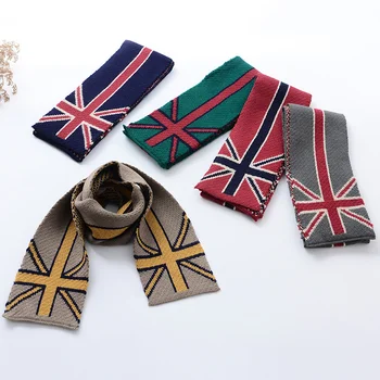 Kids Scarfs Winter Knitted USA UK Flag Pattern Boys Girls Scarfs Long Stripe Shawls and Scarves Soft Brand Fashionable
Kids Scarfs Winter Knitted USA UK Flag Pattern Boys Girls Scarfs Long Stripe Shawls and Scarves Soft Brand Fashionable
