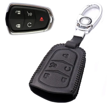 Brand New Leather 5 Button Remote Key Bag Case Fob Holder Chain For Cadillac Series C -Type
Brand New Leather 5 Button Remote Key Bag Case Fob Holder Chain For Cadillac Series C -Type