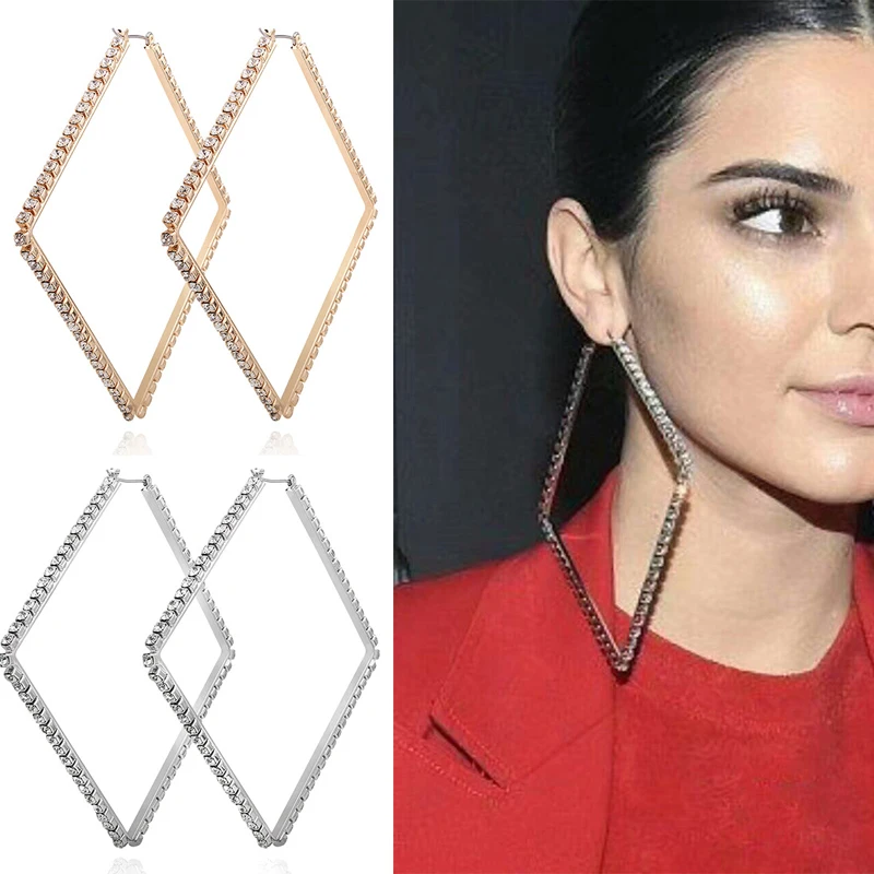 Exaggerated Square Big Geometric Earrings Big Crystal Rhinestone Earrings Women Party Earrings Fashion Party Jewelry
Exaggerated Square Big Geometric Earrings Big Crystal Rhinestone Earrings Women Party Earrings Fashion Party Jewelry