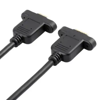 1.4V HDMI A Type Fmale to HDMI Female Extension Cord Screw Holes Lock Panel Mount Cable with screws 1ft 3ft 30cm
1.4V HDMI A Type Fmale to HDMI Female Extension Cord Screw Holes Lock Panel Mount Cable with screws 1ft 3ft 30cm