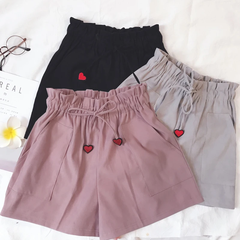 2019 New Summer Women Korean Style of Ulzzang Students Harajuku Ins Elastic Waist High Waist Wild Loose Shorts Casual Sweatpants
2019 New Summer Women Korean Style of Ulzzang Students Harajuku Ins Elastic Waist High Waist Wild Loose Shorts Casual Sweatpants