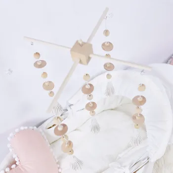 1 PC 0-12 Months Baby Mobile Crib Bed Bell Rattle Toy Natural Wooden Beads Wind Chime Pendant DIY Crafts Accessories Decorative
1 PC 0-12 Months Baby Mobile Crib Bed Bell Rattle Toy Natural Wooden Beads Wind Chime Pendant DIY Crafts Accessories Decorative