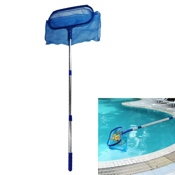 Hot Swimming Pool Accessories Skimmer Net with Adjustable Telescopic Pole Deep Bag Net Water Surface Debris Cleaning Net
Hot Swimming Pool Accessories Skimmer Net with Adjustable Telescopic Pole Deep Bag Net Water Surface Debris Cleaning Net