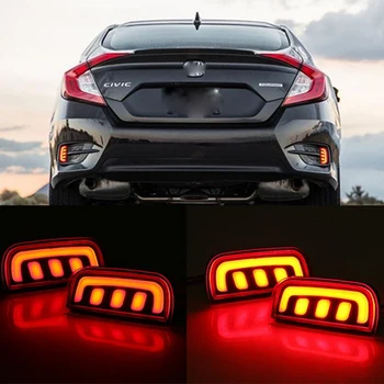 castaleca 1pair LED Car Brake Light Rear Bumper Warning reflective fog Lights for 10 times Civ ic 2016 2017 red
castaleca 1pair LED Car Brake Light Rear Bumper Warning reflective fog Lights for 10 times Civ ic 2016 2017 red