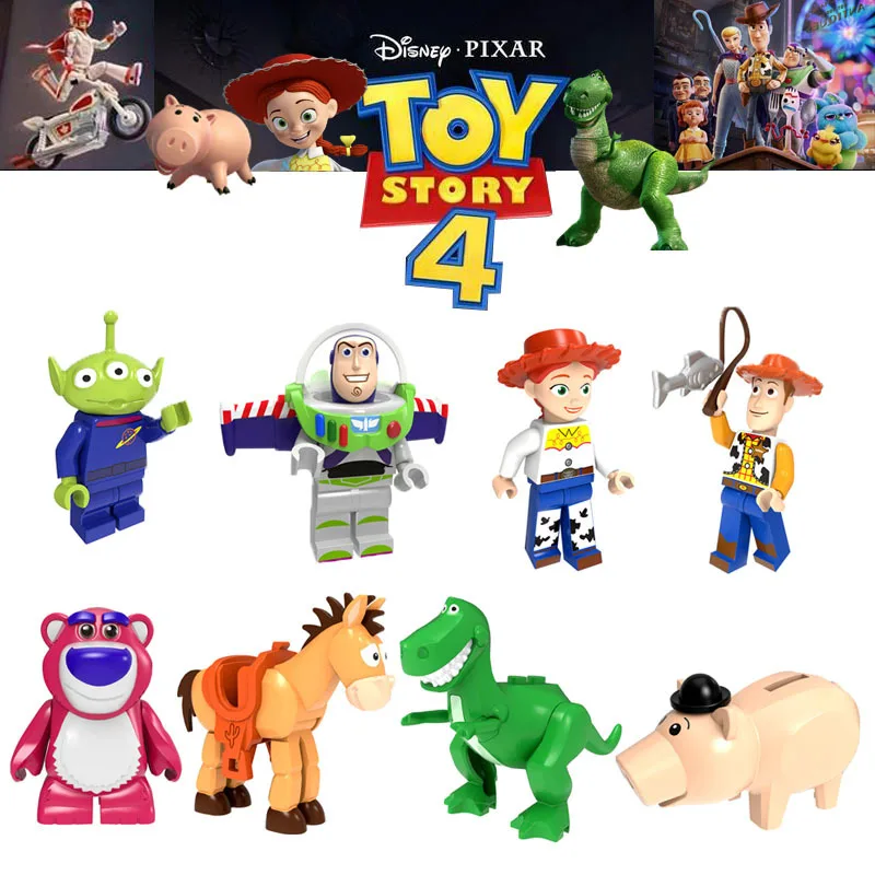 Toy Story 4 Hudi Buzz Lightyear Trice Three Eyes Ham Pig Building Blocks PG8222 Building Block Brick Compatible with inges
Toy Story 4 Hudi Buzz Lightyear Trice Three Eyes Ham Pig Building Blocks PG8222 Building Block Brick Compatible with inges