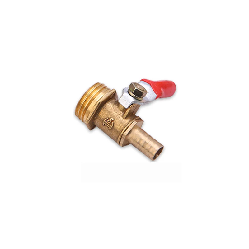 6/8/10/12mm Hose Barb 1/8" 1/4" 3/8" 1/2" Male Thread Brass Ball Valve With Red Handle For Water Oil Gas Pipe Fittings
6/8/10/12mm Hose Barb 1/8" 1/4" 3/8" 1/2" Male Thread Brass Ball Valve With Red Handle For Water Oil Gas Pipe Fittings