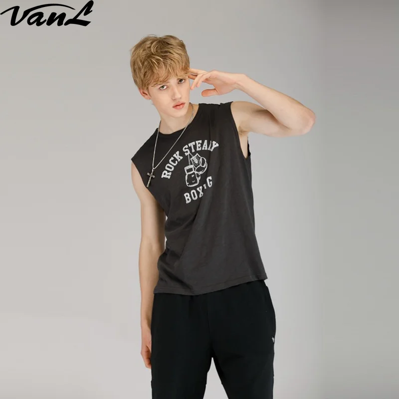 VanL Cotton Handless Printed Men's Waistcoat Fashion Slub Cotton Joker Sleeveless Shirt Bodybuilding Mens Clothing EM9232056
VanL Cotton Handless Printed Men's Waistcoat Fashion Slub Cotton Joker Sleeveless Shirt Bodybuilding Mens Clothing EM9232056