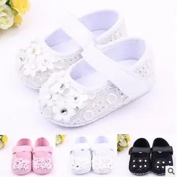 2016 Gifts infant baby toddler shoes First Walker lace flowers with diamond first newborn baby shoes high quality Free shipping
2016 Gifts infant baby toddler shoes First Walker lace flowers with diamond first newborn baby shoes high quality Free shipping