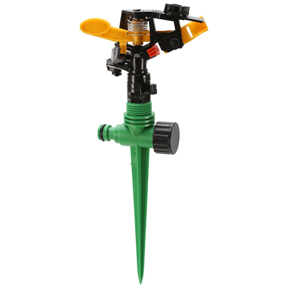 Garden Sprinkler Spike Lawn Grass 360 Degree Adjustable Rotating Water Sprayer For Garden Irrigation System
Garden Sprinkler Spike Lawn Grass 360 Degree Adjustable Rotating Water Sprayer For Garden Irrigation System