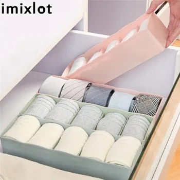 Imixlot 5 Grids Storage Basket Drawer Wardrobe Organizer Underwear Plastic Container Storage Box Makeup Jewelry Organizer
Imixlot 5 Grids Storage Basket Drawer Wardrobe Organizer Underwear Plastic Container Storage Box Makeup Jewelry Organizer