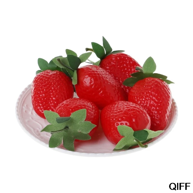 Wholesale Lifelike Artificial Simulation Strawberry Fake Display Fruit Model House Kitchen Party Decorative May06
Wholesale Lifelike Artificial Simulation Strawberry Fake Display Fruit Model House Kitchen Party Decorative May06