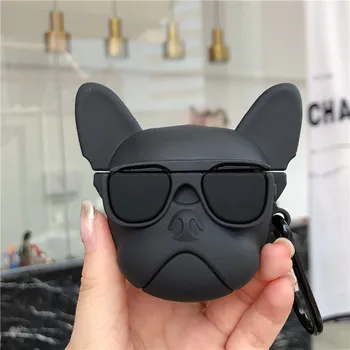 For AirPods 2 Case Cute Cartoon Cool Glass Bulldog Earphone Case For Apple Airpods Soft Silicone Protect Cover Funda
For AirPods 2 Case Cute Cartoon Cool Glass Bulldog Earphone Case For Apple Airpods Soft Silicone Protect Cover Funda