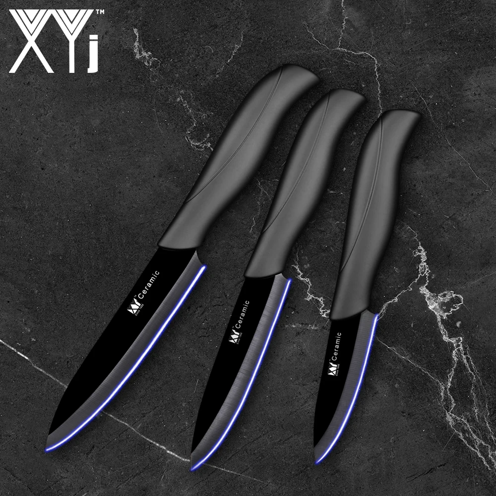 XYj Ceramic Knife Set 6" 5" 4" 3" Zirconia Ceramic Kitchen Knvies Set Cleaver Vegetables Meat Sushi Fish Cheese Cake Chef Knife
XYj Ceramic Knife Set 6" 5" 4" 3" Zirconia Ceramic Kitchen Knvies Set Cleaver Vegetables Meat Sushi Fish Cheese Cake Chef Knife
