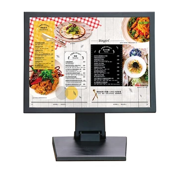 19 inch metal shell monitor with metal base 1280*1024 high resolution application for ATM/Game Machine
19 inch metal shell monitor with metal base 1280*1024 high resolution application for ATM/Game Machine