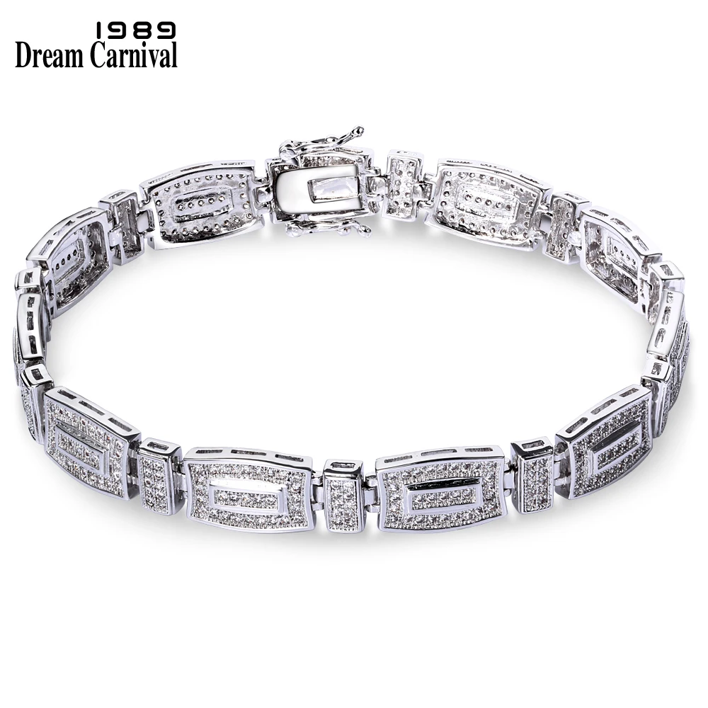 DreamCarnival 1989 Clearance Sale Wrist Jewelry Crystal white and Gold color Bracelet Trendy Hyperbole Lady Fashion jewellery
DreamCarnival 1989 Clearance Sale Wrist Jewelry Crystal white and Gold color Bracelet Trendy Hyperbole Lady Fashion jewellery
