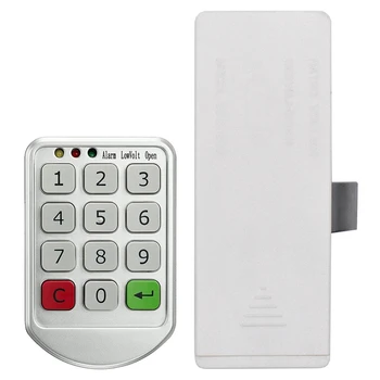 Electronic Password Keypad Lock Private Storage Intelligent Cabinet Locks with Digital Combination Code for Door Bathroom Golf
Electronic Password Keypad Lock Private Storage Intelligent Cabinet Locks with Digital Combination Code for Door Bathroom Golf