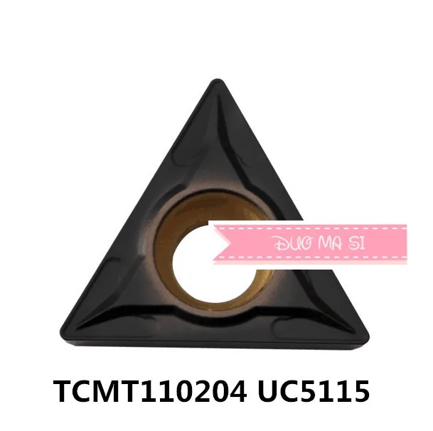 TCMT110204 UC5115,original carbide insert use for turning tool holder boring bar
TCMT110204 UC5115,original carbide insert use for turning tool holder boring bar