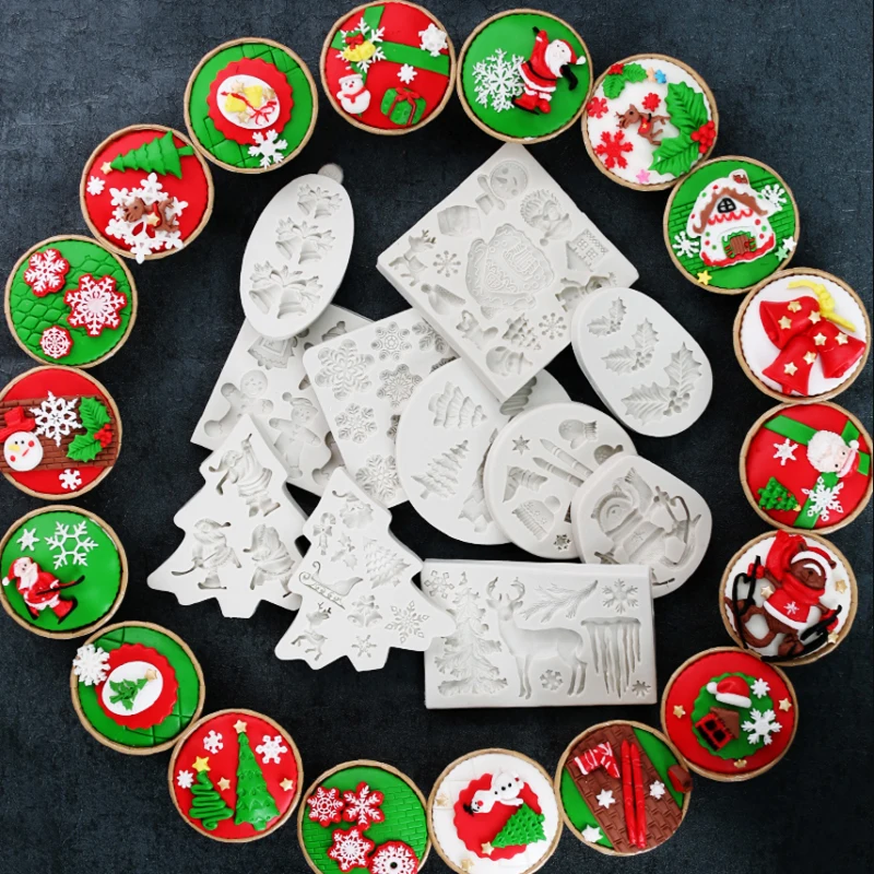 Christmas Theme Christmas Items Silicone Mold Fondant Mould Cake Decor Tool Chocolate, Gumpaste Mold, Sugarcraft ,Kitchen Gadget
Christmas Theme Christmas Items Silicone Mold Fondant Mould Cake Decor Tool Chocolate, Gumpaste Mold, Sugarcraft ,Kitchen Gadget