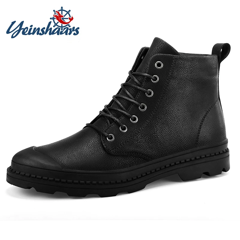 YEINSHAARS 2019 New Autumn Winter Men Boots Fashion Martin Boots Men Lace-Up Leather Ankle Boots Footwear Botas Mujer Invierno
YEINSHAARS 2019 New Autumn Winter Men Boots Fashion Martin Boots Men Lace-Up Leather Ankle Boots Footwear Botas Mujer Invierno