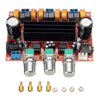 New Arrival TPA3116D2 50Wx2+100W 2.1 Channel Digital Subwoofer Amplifier Board 12V-24V Power
New Arrival TPA3116D2 50Wx2+100W 2.1 Channel Digital Subwoofer Amplifier Board 12V-24V Power