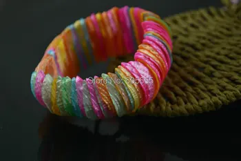 Candy color Shell Bracelets Elastic Line Stretch Bracelets Bangles Fashion Woman Jewelry
Candy color Shell Bracelets Elastic Line Stretch Bracelets Bangles Fashion Woman Jewelry