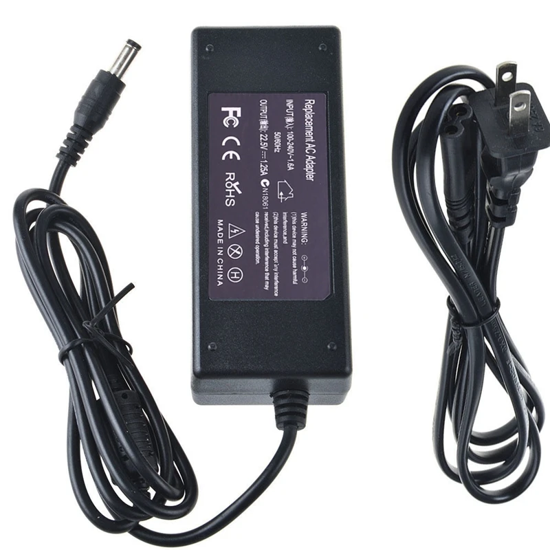 22.5V 1.25A 30W power supply adapter charger for ROOMBA IROBOT 400 500 600 700 Series 532 535 540 550 560 562 570 580 770 780
22.5V 1.25A 30W power supply adapter charger for ROOMBA IROBOT 400 500 600 700 Series 532 535 540 550 560 562 570 580 770 780