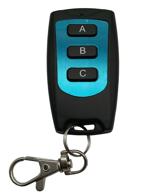 xuanlongyuan 3 CH 3CH RF Wireless Remote Control RF Waterproof Transmitter,315/433.92 MHZ/lamp/Garage Door
xuanlongyuan 3 CH 3CH RF Wireless Remote Control RF Waterproof Transmitter,315/433.92 MHZ/lamp/Garage Door