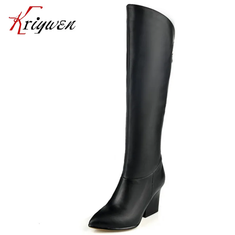 2016 New arrive women real genuine leather high heel over knee high boots long boot winter botas brand footwear lady shoes
2016 New arrive women real genuine leather high heel over knee high boots long boot winter botas brand footwear lady shoes