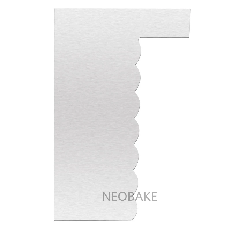 Stainless Steel Cake Scraper Fondant Mousse Cream Spatula Edge Smoother Blade Kitchen Cake Pastry DIY Baking Decorating Tools
Stainless Steel Cake Scraper Fondant Mousse Cream Spatula Edge Smoother Blade Kitchen Cake Pastry DIY Baking Decorating Tools
