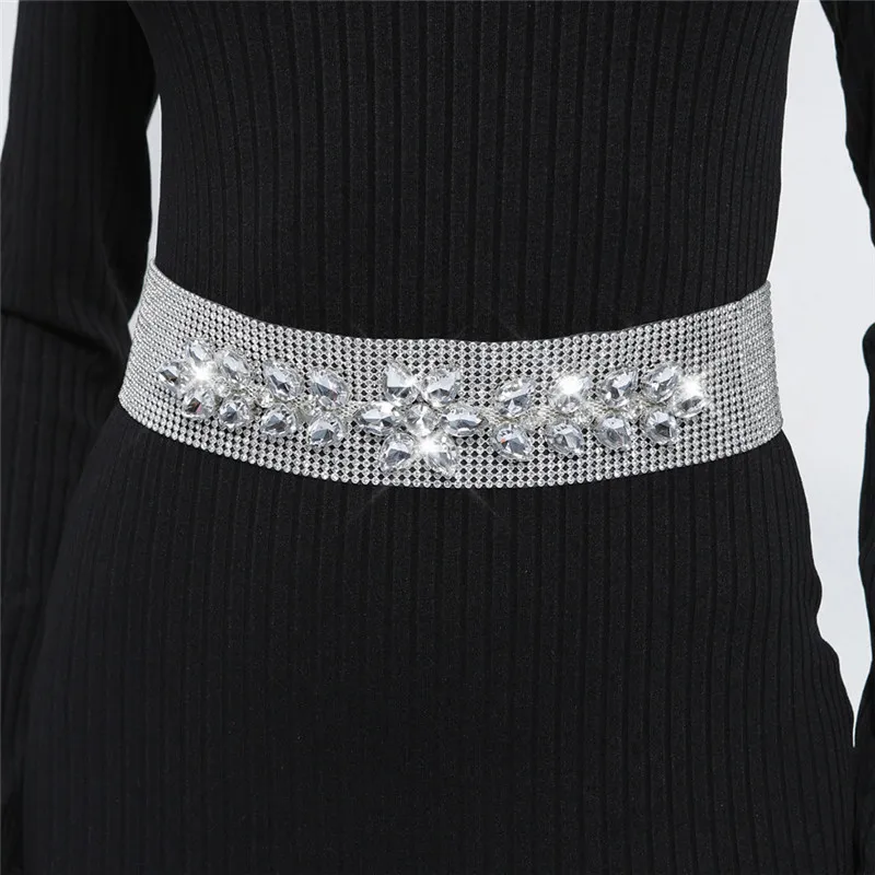 Handmade Shiny Diamonds Bandage Patchwork Women Dress Belts Vintage Luxury Wide Waistbands Party Sexy Lady Belt Cinturones
Handmade Shiny Diamonds Bandage Patchwork Women Dress Belts Vintage Luxury Wide Waistbands Party Sexy Lady Belt Cinturones