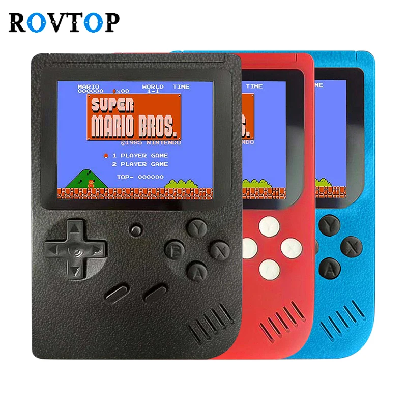 Rovtop Retro Mini Handheld Game Console 8 Bit 2.8 inch LCD Kids Game Player Built-in 400 games Built in Lithium Battery Z2
Rovtop Retro Mini Handheld Game Console 8 Bit 2.8 inch LCD Kids Game Player Built-in 400 games Built in Lithium Battery Z2