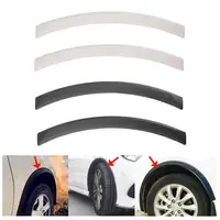 2Pcs Universal Universal Arch Car Wheel Eyebrow Fender Flares Auto Mudguard Protector Strips Car Auto Replacement Parts image