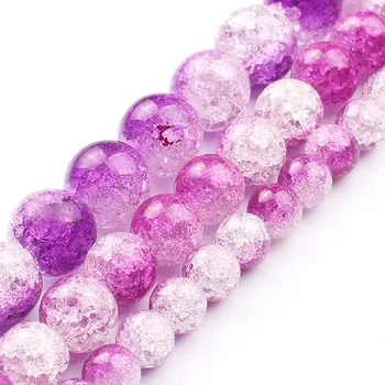 Natural Stone Purple White Cracked Quartz 6 8 10mm Round Loose Beads for Jewelry Making Diy Bracelet Necklace 15 Inch Wholesale
Natural Stone Purple White Cracked Quartz 6 8 10mm Round Loose Beads for Jewelry Making Diy Bracelet Necklace 15 Inch Wholesale