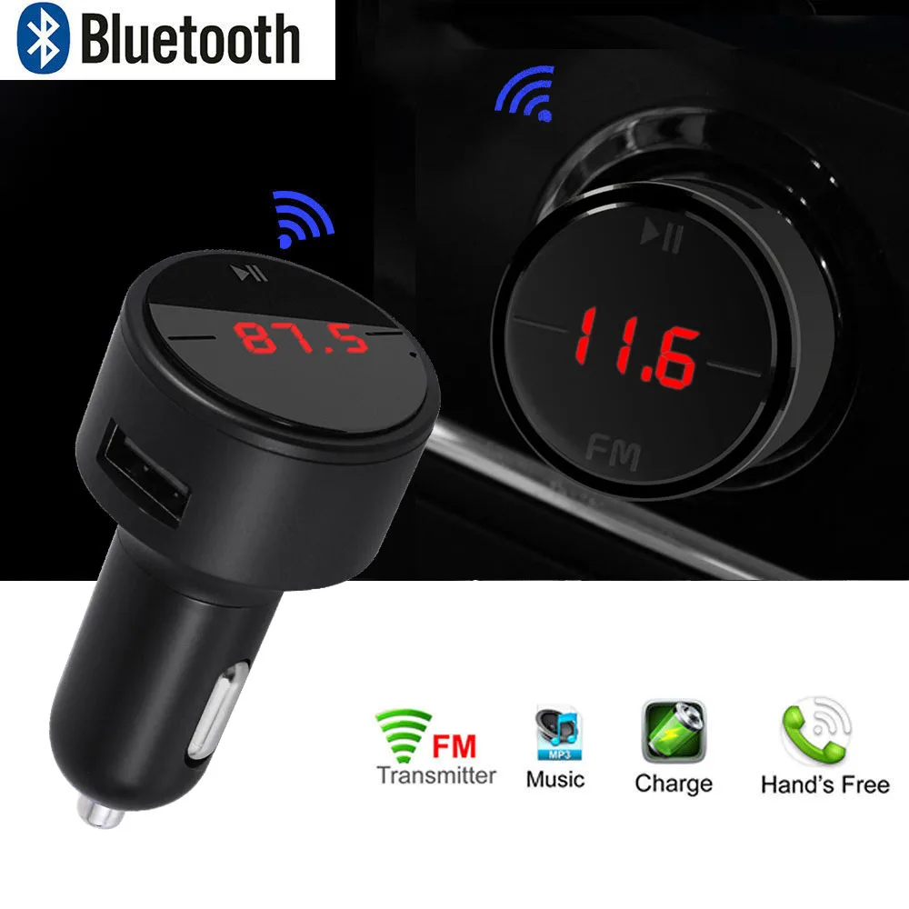 FM Transmitter Wireless In-Car Radio Car Use MP3 Player Music Disk Bluetooth Speakerphone Car Cigar Lighter USB Charger
FM Transmitter Wireless In-Car Radio Car Use MP3 Player Music Disk Bluetooth Speakerphone Car Cigar Lighter USB Charger