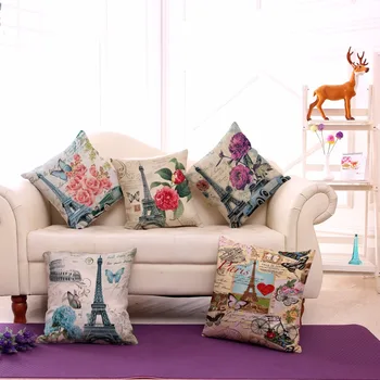 ZXZXOON vintage style Eiffel Tower flower decorative throw pillow case cover square cushion cover for sofa home almofadas
ZXZXOON vintage style Eiffel Tower flower decorative throw pillow case cover square cushion cover for sofa home almofadas