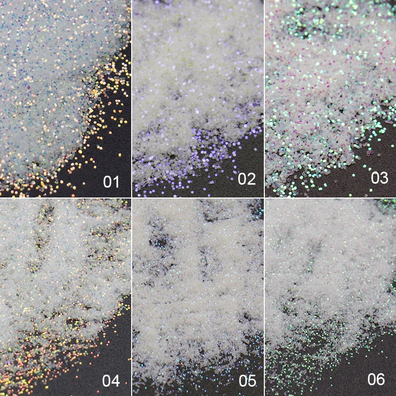 6BOX Holographic Sequins Mermaid Powder Nail Art Glitter Powder White Mermaid Dust Colorful Decoration DIY Design Gel UV Manicue
6BOX Holographic Sequins Mermaid Powder Nail Art Glitter Powder White Mermaid Dust Colorful Decoration DIY Design Gel UV Manicue