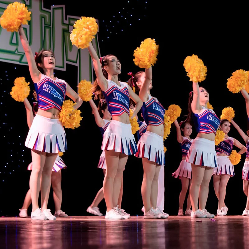 Cheering supplies Cheerleader pom poms supplies PVC pompons Color can free combination High quality 32CM game pompoms
Cheering supplies Cheerleader pom poms supplies PVC pompons Color can free combination High quality 32CM game pompoms
