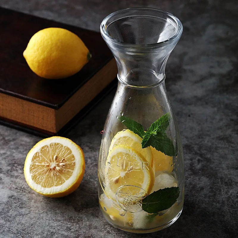 Import Cool Water Bottle Lead-free Glass Jug Pot Container Custom Tableware Juice Jar High Low Temperature Wine Decanter 1pcs
Import Cool Water Bottle Lead-free Glass Jug Pot Container Custom Tableware Juice Jar High Low Temperature Wine Decanter 1pcs