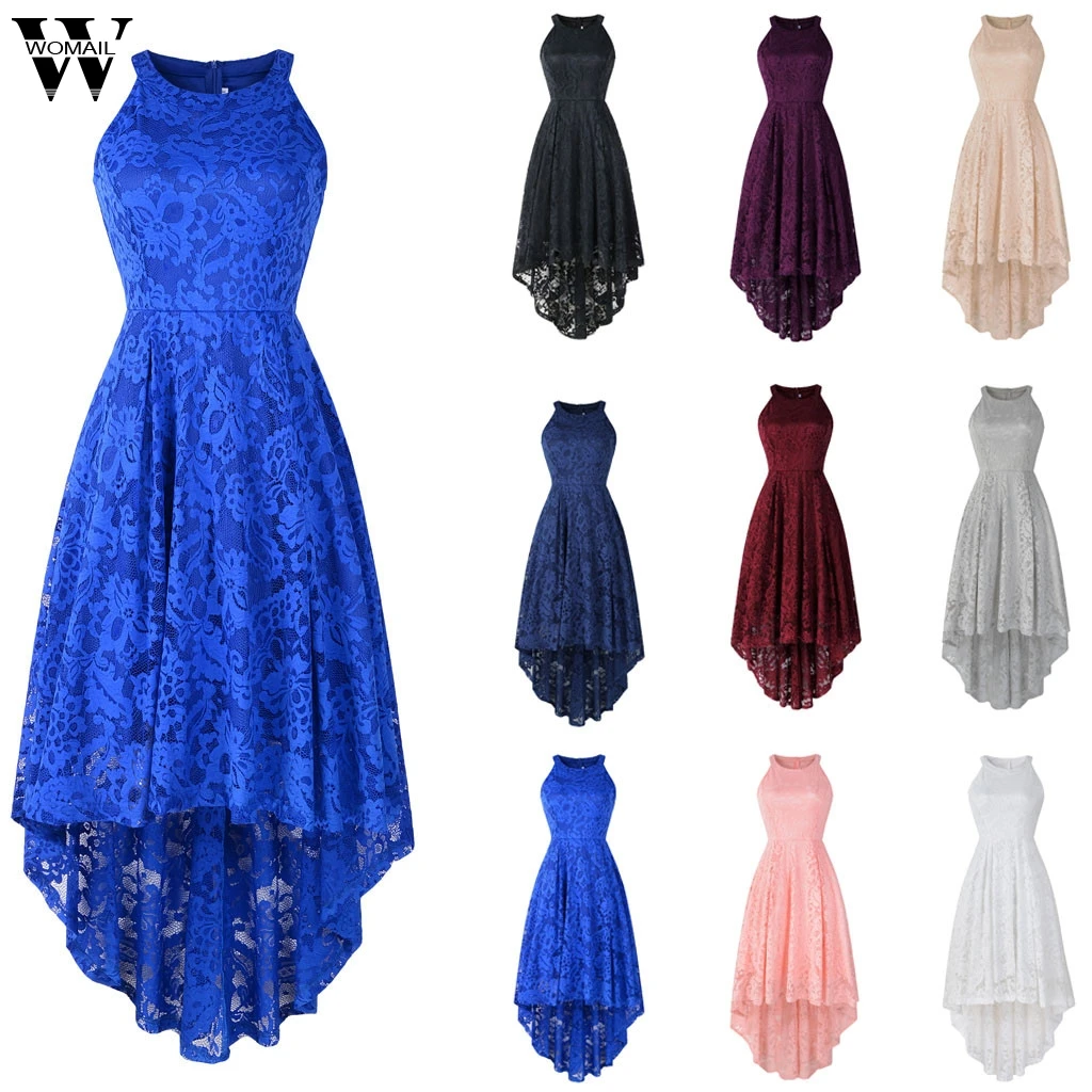 Womail dress woman NEW Summer Vintage Sexy Sleeveless Lace Halter Dress Dress Solid Beach party fashion Daily 2019 A12
Womail dress woman NEW Summer Vintage Sexy Sleeveless Lace Halter Dress Dress Solid Beach party fashion Daily 2019 A12