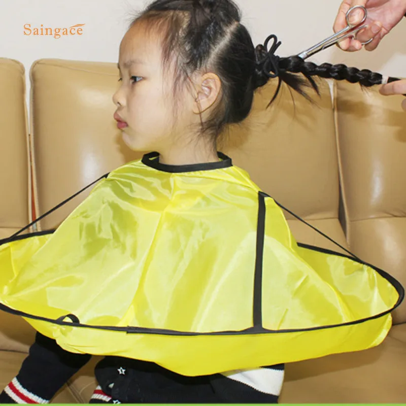 Saingace Kids Child Cutting Hair Apron Family Haircut Umbrella Hairdresser Waterproof Salon Barber Cape Hairdressing 1PC
Saingace Kids Child Cutting Hair Apron Family Haircut Umbrella Hairdresser Waterproof Salon Barber Cape Hairdressing 1PC