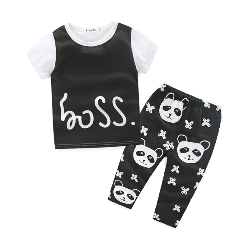 Bear baby set Baby Boy clothes 2pcs Short Sleeve T-shirt Tops +Pants Outfit Clothing Set Suit bebes clothes
Bear baby set Baby Boy clothes 2pcs Short Sleeve T-shirt Tops +Pants Outfit Clothing Set Suit bebes clothes