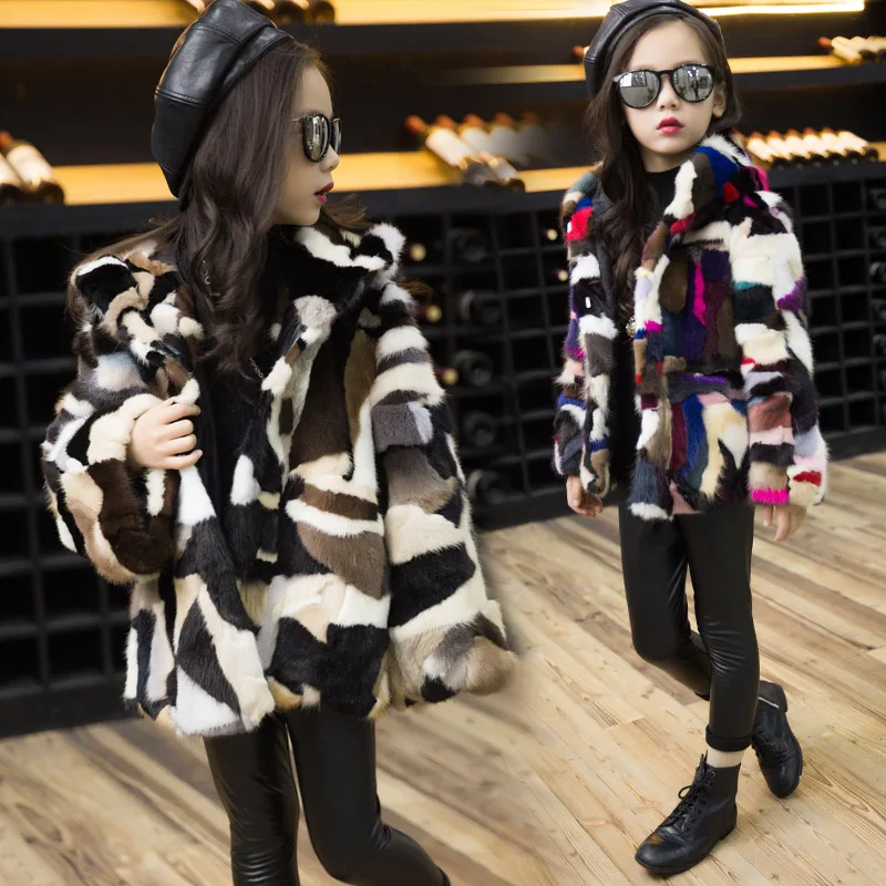Children Real Mink Fur Coat Warm Hood Jacket Boys Girls Winter Overcoat Natural Fur Girls Parka Elegant Clothing TZ383
Children Real Mink Fur Coat Warm Hood Jacket Boys Girls Winter Overcoat Natural Fur Girls Parka Elegant Clothing TZ383