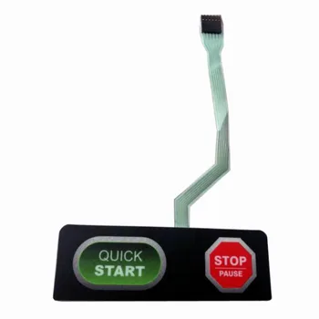 Treadmill start stop button keyboard panel switch quick start button for STAR TRAC
Treadmill start stop button keyboard panel switch quick start button for STAR TRAC