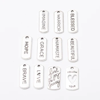Wholesale 30pcs Plate Tibetan silver Pendant Alloy DIY Fashion charm Bracelet Necklace Jewelry Accessories js1256
Wholesale 30pcs Plate Tibetan silver Pendant Alloy DIY Fashion charm Bracelet Necklace Jewelry Accessories js1256