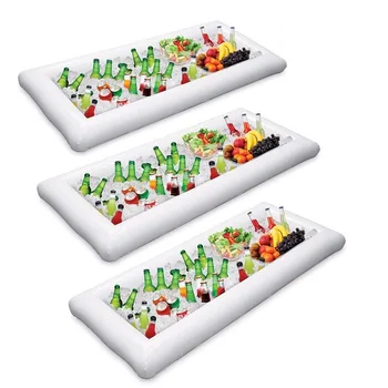 3 Packs Inflatable Salad Bar Buffet Ice Cooler Beverage Serving Bar Food Drink Holder for Party Picnic BBQ Luau with Drain Plug
3 Packs Inflatable Salad Bar Buffet Ice Cooler Beverage Serving Bar Food Drink Holder for Party Picnic BBQ Luau with Drain Plug