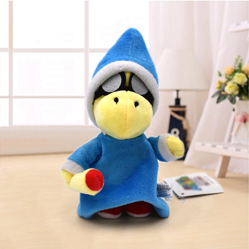 20-27cm Super Mario Plush Toy Doll Blue Kamek Soft Stuffed Animal Peluche Doll Toys For Children Christmas Gift
20-27cm Super Mario Plush Toy Doll Blue Kamek Soft Stuffed Animal Peluche Doll Toys For Children Christmas Gift