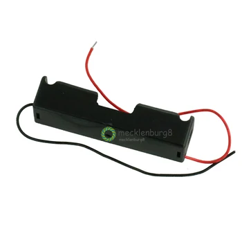 5 pieces. Small Plastic 1 x AA 3.7 V Battery Clip Holder Storage Box Case Black with lead wire
5 pieces. Small Plastic 1 x AA 3.7 V Battery Clip Holder Storage Box Case Black with lead wire