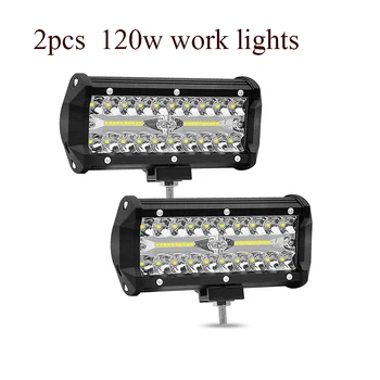 car LED headlight work lights 120W light bars Auto auxiliary driving lamp working lamp Offroad boat SUV ATV headlamp spotlights
car LED headlight work lights 120W light bars Auto auxiliary driving lamp working lamp Offroad boat SUV ATV headlamp spotlights