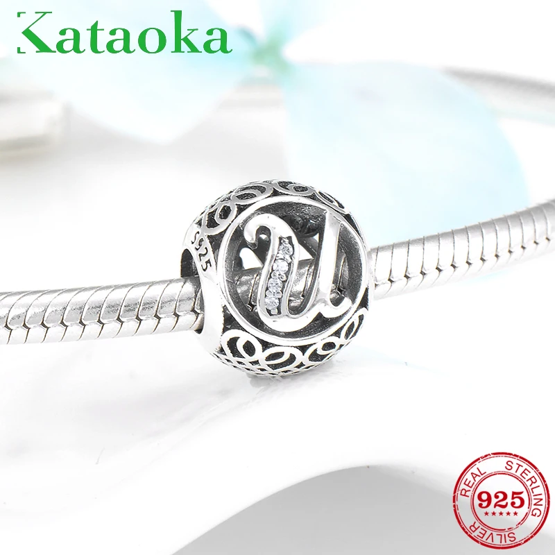 100% 925 Sterling Silver Alphabet Love U Zircon Letter bead Fit Original Pandora Charms Bracelets Jewelry making
100% 925 Sterling Silver Alphabet Love U Zircon Letter bead Fit Original Pandora Charms Bracelets Jewelry making