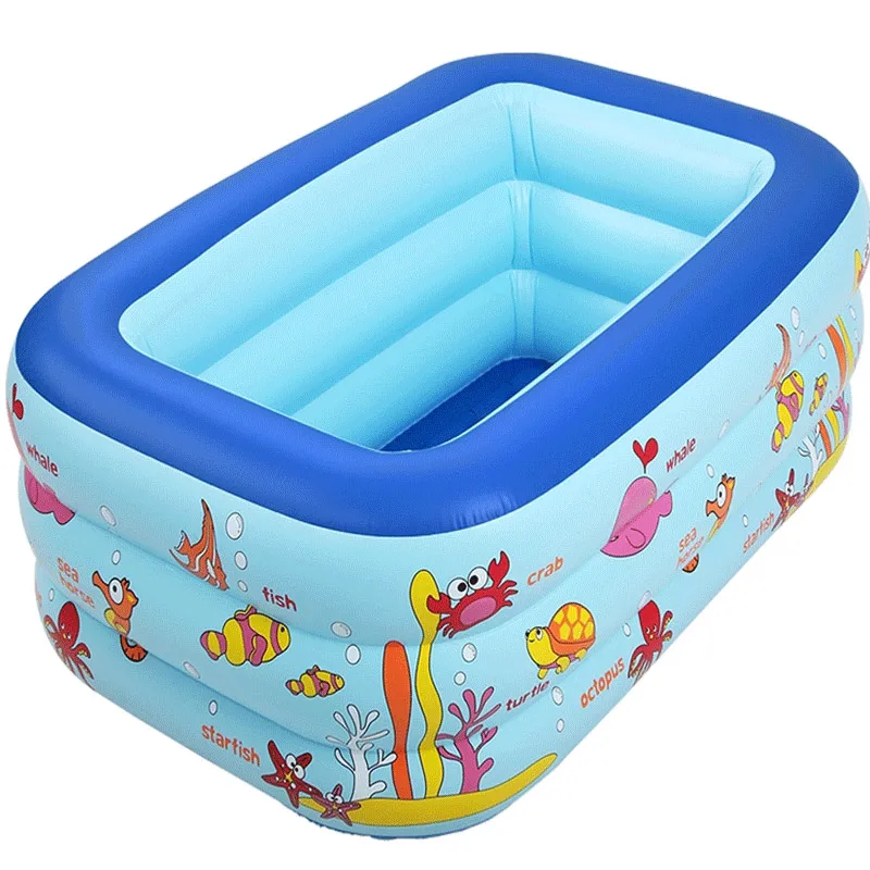 New 130X85X55cm Inflatable Swimming Pool Eco-friendly PVC Portable Foldable Child Baby Bath Tub
New 130X85X55cm Inflatable Swimming Pool Eco-friendly PVC Portable Foldable Child Baby Bath Tub